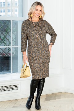 Платье трикотажное с принтом Lavira(фото2)