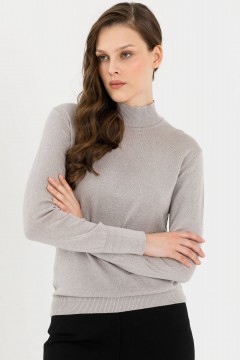 Водолазка серая с длинными рукавами Priz