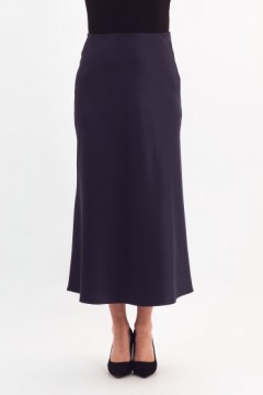 Юбка-колокол синего цвета Braslava(фото3)