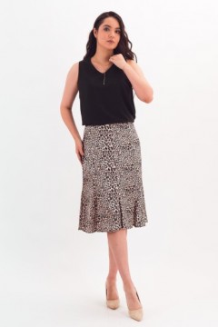 Майка чёрная с V-образным вырезом Braslava(фото2)