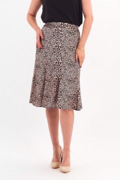 Юбка миди с леопардовым принтом Braslava(фото3)