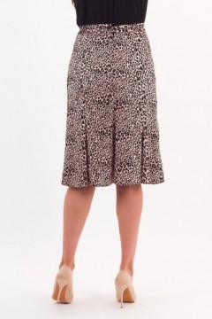 Юбка миди с леопардовым принтом Braslava(фото5)