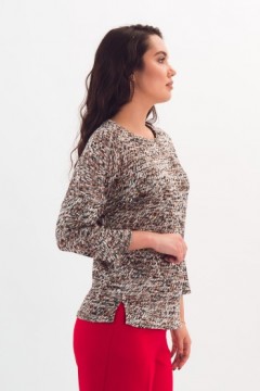 Джемпер трикотажный с укороченными рукавами Braslava(фото4)