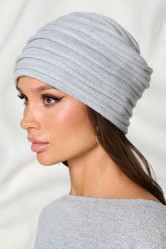 Шапка-колпак светло-серого цвета Bellovera(фото4)