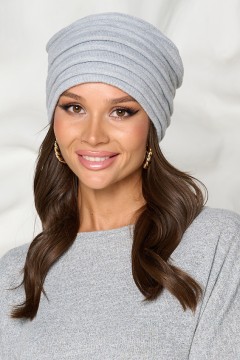 Шапка-колпак светло-серого цвета Bellovera