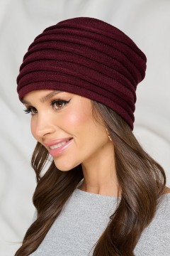 Шапка-колпак бордового цвета Bellovera(фото2)