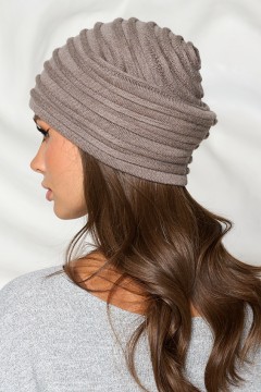 Шапка-колпак цвета капучино Bellovera(фото5)