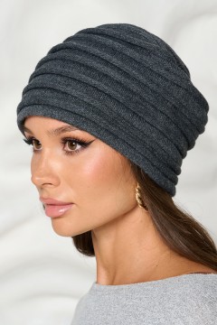 Шапка-колпак тёмно-серого цвета Bellovera(фото4)