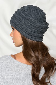 Шапка-колпак тёмно-серого цвета Bellovera(фото3)