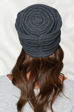 Шапка-колпак тёмно-серого цвета Bellovera(фото6)