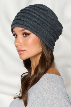 Шапка-колпак тёмно-серого цвета Bellovera(фото5)