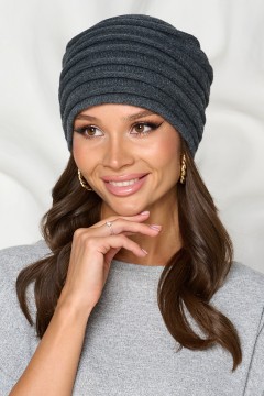 Шапка-колпак тёмно-серого цвета Bellovera