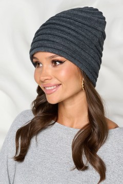 Шапка-колпак тёмно-серого цвета Bellovera(фото2)
