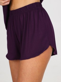 Пижама трикотажная фиолетовая с шортами Iv-capriz(фото7)