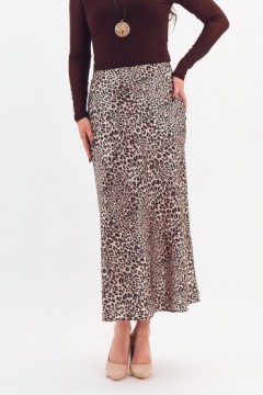 Юбка-колокол с леопардовым принтом Braslava(фото2)