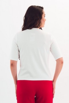 Футболка трикотажная белая 110931 Braslava(фото6)