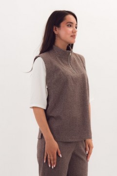 Жилет тёплый с молнией Braslava(фото4)