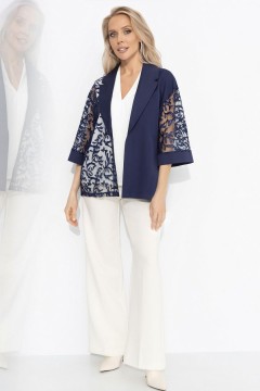 Жакет синий нарядный Charutti(фото5)