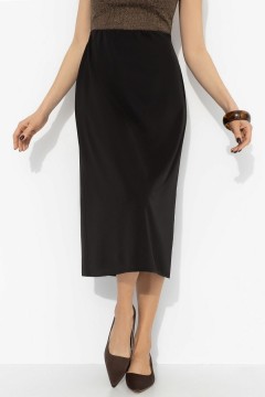 Костюм-двойка с юбкой в чёрном цвете Charutti(фото5)