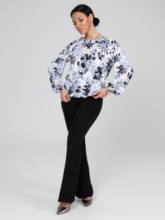 Блузка трикотажная с принтом Iv-capriz(фото5)