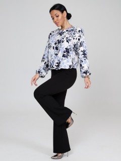 Блузка трикотажная с принтом Iv-capriz(фото4)