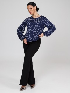 Блузка трикотажная с принтом Iv-capriz(фото4)