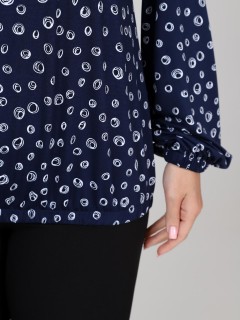 Блузка трикотажная с принтом Iv-capriz(фото5)