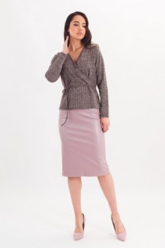 Блузка трикотажная на запах Braslava(фото2)