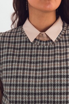 Жилет серый в клетку Braslava(фото3)