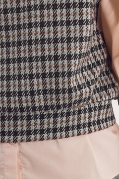Жилет серый в клетку Braslava(фото5)