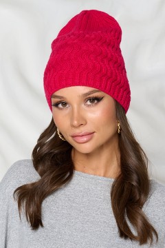Шапка вишнёвого цвета Bellovera(фото2)