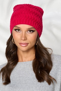 Шапка вишнёвого цвета Bellovera