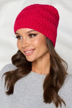 Шапка вишнёвого цвета Bellovera(фото3)