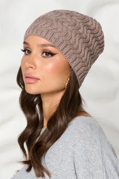 Шапка бежевого цвета Bellovera(фото3)