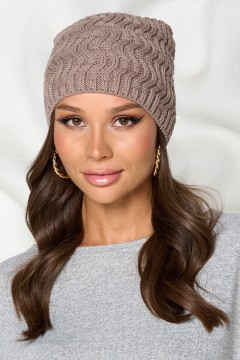 Шапка бежевого цвета Bellovera