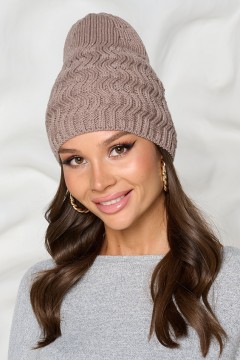 Шапка бежевого цвета Bellovera(фото2)