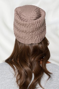 Шапка бежевого цвета Bellovera(фото6)