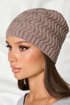 Шапка бежевого цвета Bellovera(фото5)