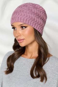 Шапка пыльно-розового цвета Bellovera(фото3)
