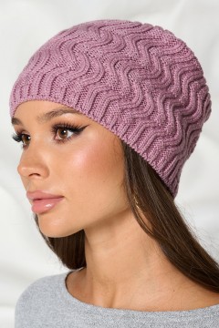 Шапка пыльно-розового цвета Bellovera(фото5)