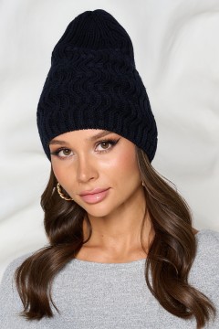 Шапка тёмно-синего цвета Bellovera(фото2)