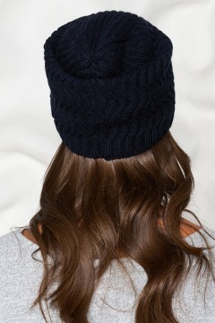 Шапка тёмно-синего цвета Bellovera(фото4)