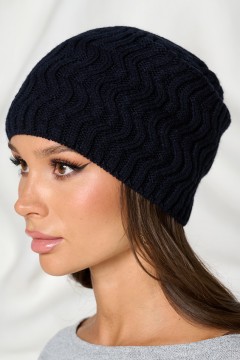 Шапка тёмно-синего цвета Bellovera(фото5)
