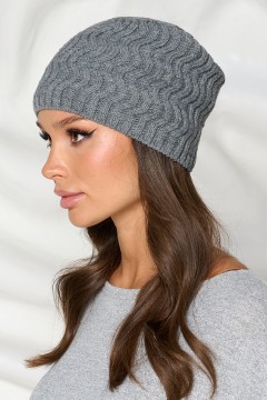 Шапка серого цвета Bellovera(фото5)