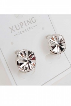 Серьги с замком кольцо Rada