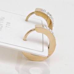 Серьги с замком кольцо Rada(фото2)