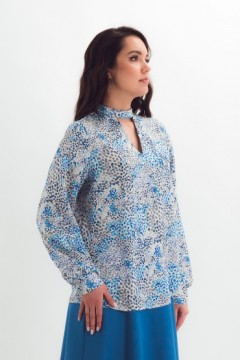 Блузка принтованная с длинными рукавами Braslava(фото5)