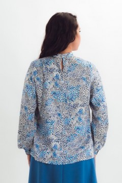 Блузка принтованная с длинными рукавами Braslava(фото7)