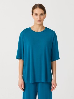 Комплект из футболки и брюк в цвете морской бриз Priz(фото2)