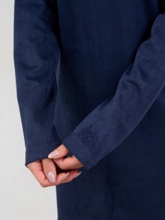 Платье вельветовое тёмно-синее Jetty(фото6)